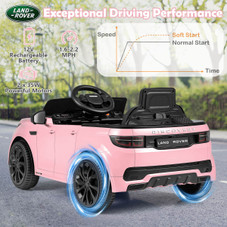 Licensed Land Rover Kids' Ride-on Car with Remote Control  product image