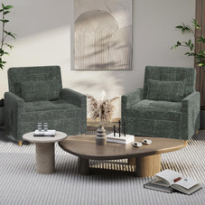 31.5" 3-in-1 Pull Out Sofa Chair with Side Pocket product image