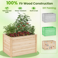 Elevated Planter Box with Open-Ended Base  product image
