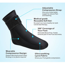 HELIOS Gel Cold Therapy Socks product image