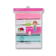 Fruit of the Loom Toddler Girls' Layering Tank Top, 2T/3T (6-Pack) product image