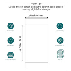 Simple Elegance Plush Bath Towel (6-Pack) product image