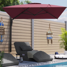 9FT Wall Mounted Outdoor Patio Umbrella product image