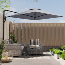 9FT Wall Mounted Outdoor Patio Umbrella product image