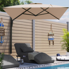 9FT Wall Mounted Outdoor Patio Umbrella product image