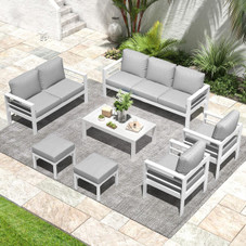 Modern Outdoor Patio Furniture Set with Coffee Table product image