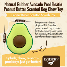 Everfetch Natural Rubber Scented Funky Dog Toys product image