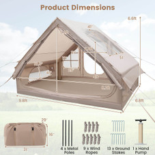 Inflatable Camping Tent with Mesh Screen  product image