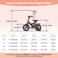 Adjustable Kids Bike (12", 14", 16", and 18")  product image