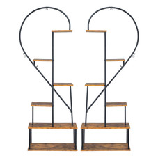Heart Shape 6-Layer Indoor Plant Rack (2-Pack) product image