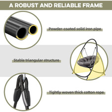 Cushioned Hanging Hammock Chair  product image