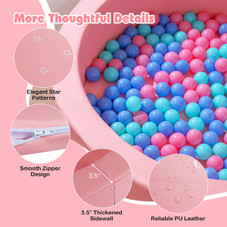 42.5" Round Foam Ball Pit with 200 Ocean Balls product image