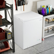 5 Cu.Ft Compact Chest Freezer with Adjustable Temperature  product image