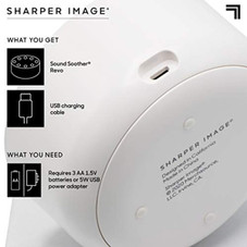 Sharper Image Sleep Therapy White Noise Machine product image