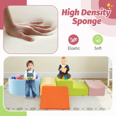 Kids' Climb and Crawl Play Set with Ball Pit (5-Pieces) product image