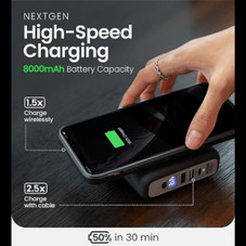 InfinaCore P3 Wireless Portable Charger Bank product image