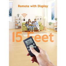 Givebest 800W Wall Outlet Space Heater with Remote product image