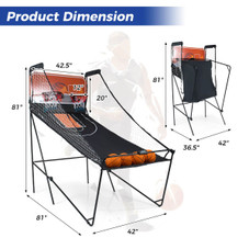 Foldable Basketball Arcade Game product image
