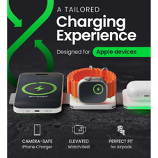 InfinaCore 3-in-1 Foldable MagSafe Wireless Charger product image