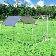 Large Walk-In Chicken Coop with Lockable Steel Door product image