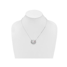 Sterling Silver Mom Flower Locket with Chain product image