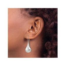 Sterling Silver French Wire Dangle Drop Earrings product image