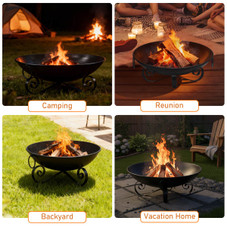 24” Metal Fire Pit Bowl  product image
