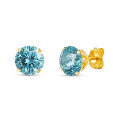 1 Carat Lab Created Moissanite Stud Earrings product image