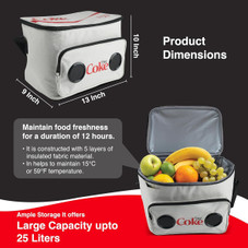 Gabba Goods Cooler Bag with Built-in Bluetooth Stereo Speakers product image