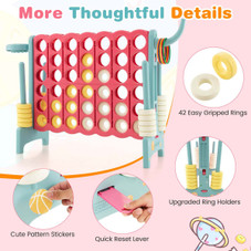 Jumbo 4-to-Score 4 in A Row Kids Game Set  product image