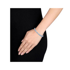 28 Carat (ctw) Sky Blue Topaz Bracelet in Sterling Silver (7.25 inches) product image
