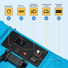 800 CFM Air Scrubber with 4-Stage Filtration product image