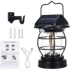 Seamless Outdoors Solar-Powered Lantern (2-Pack) product image