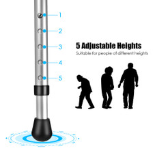 Lightweight Adjustable Folding Cane Seat with Light product image