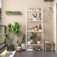4-Tier Leaning Wall Shelf product image