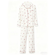 Women's Cherry Printed Pajamas (2 Piece Set)  product image