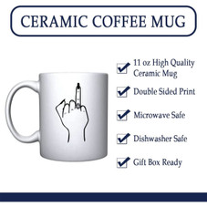Engagement Ring Finger Coffee Mug  product image