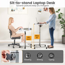 Portable Sit-Stand Laptop Desk product image