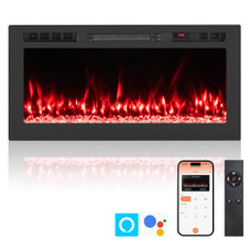 Smart Wi-Fi Electric Fireplace product image