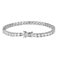 18K Gold Plated Classic Tennis Bracelet  product image
