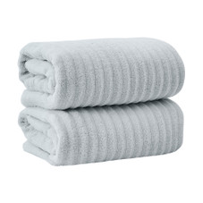 Ribbed Cotton Bath Towels (2, 4 or 6- Pack) product image