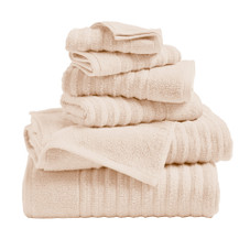 Ribbed Cotton Bath Towels (2, 4 or 6- Pack) product image