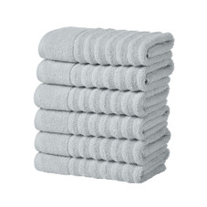 Ribbed Cotton Bath Towels (2, 4 or 6- Pack) product image