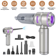 4-in-1 Cordless Handheld Car Vacuum Cleaner & Air Duster product image