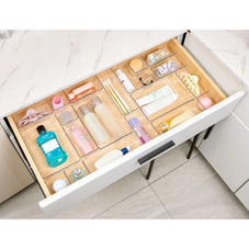 Clear Plastic Drawer Organizer Set (25 pieces) product image
