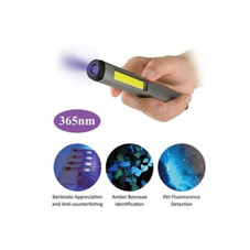 Multifunctional Rechargeable Pen Light with UV (365nm) & Laser – USB-C Charging, Compact Handheld Design product image