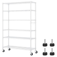 6-Tier Wire Shelving with Wheels product image