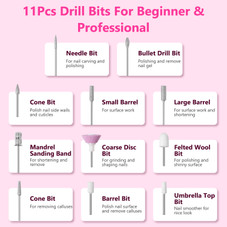 Cordless Electric Nail Drill Kit product image