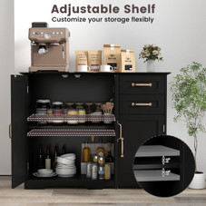 40" Sideboard Buffet Cabinet  with Adjustable Shelves product image