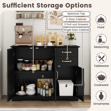 40" Sideboard Buffet Cabinet  with Adjustable Shelves product image